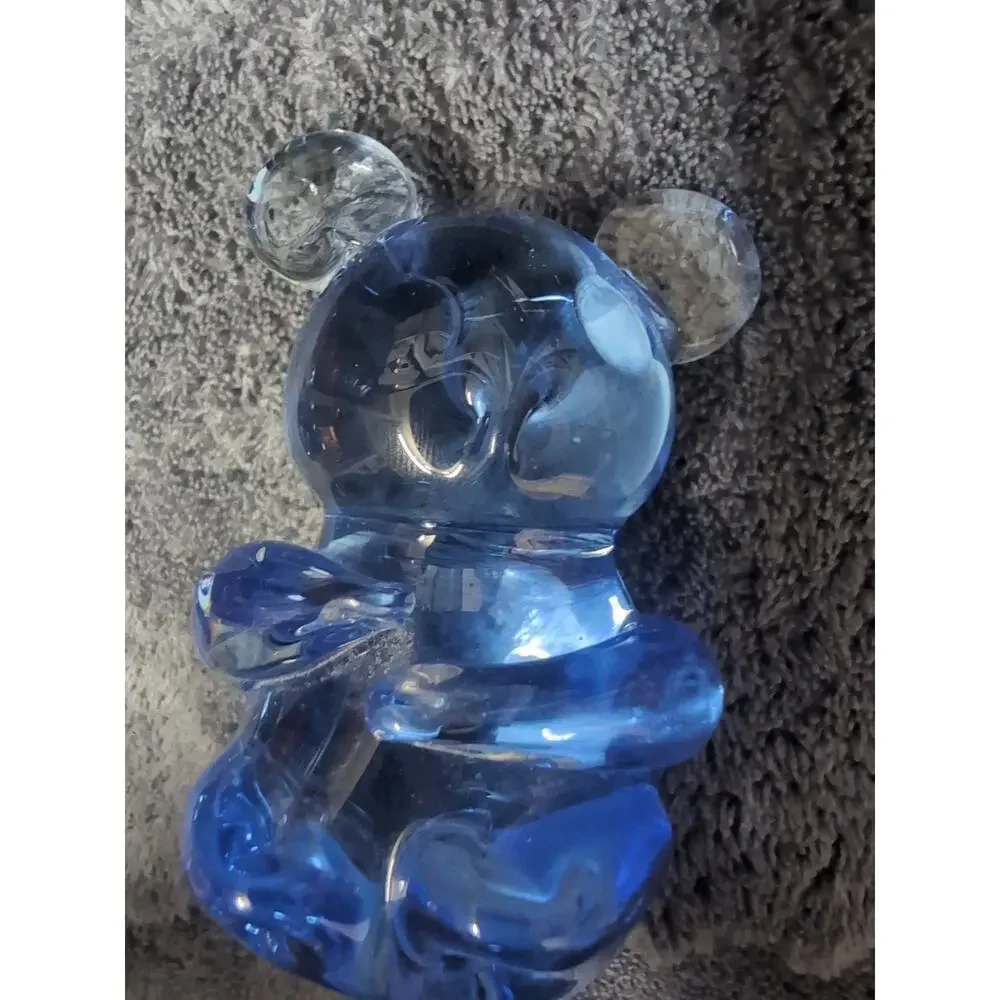 Lot: US Commemorative Fine Art Gallery COBALT BLUE Glass Koala 🐨 BEAR 3”